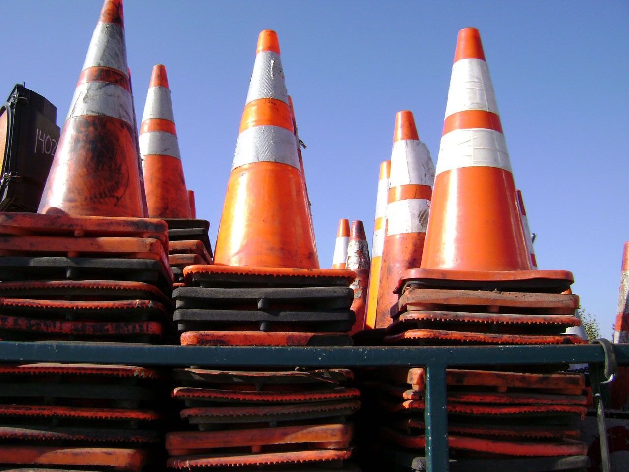 Road construction cones